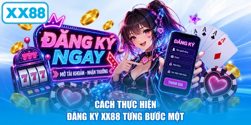 Cách thực hiện đăng ký XX88 từng bước một