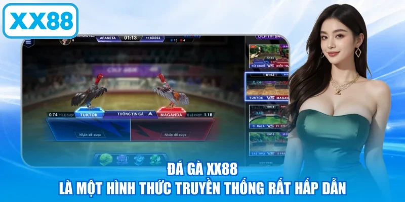 Đá gà XX88 là một hình thức truyền thống rất hấp dẫn