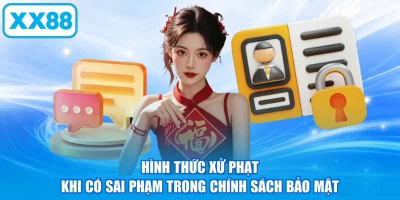 Hình thức xử phạt khi có sai phạm trong chính sách bảo mật
