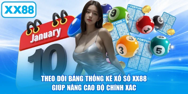 Theo dõi bảng thống kê xổ số XX88 giúp nâng cao độ chính xác